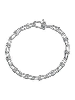 Tiffany & Co HardWear Small Link 17 925 Sterling Silver Bracelet